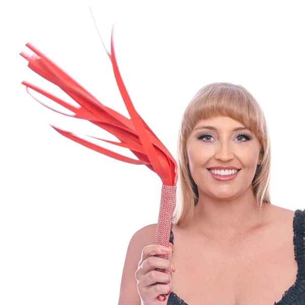 Sex & Mischief Amor Sparkle Flogger By Sportsheets