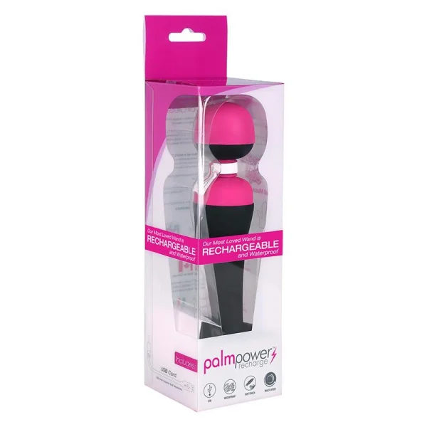 BMS PalmPower Rechargeable Wand Massager