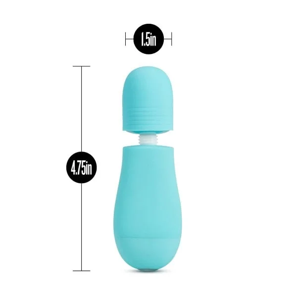 Blush - Rose - Petite Massage Wand - Blue — image 7 of 8