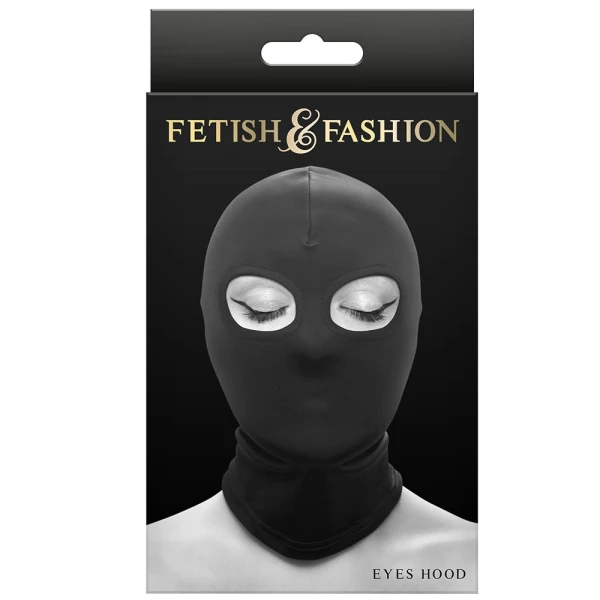 Fetish & Fashion Eyes Hood By NS Novelties - Black