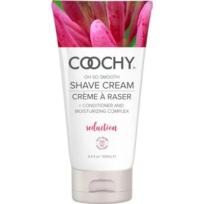 COOCHY Oh So Smooth Shave Cream Seduction Honeysuckle Citrus 3 4 oz 100 mL