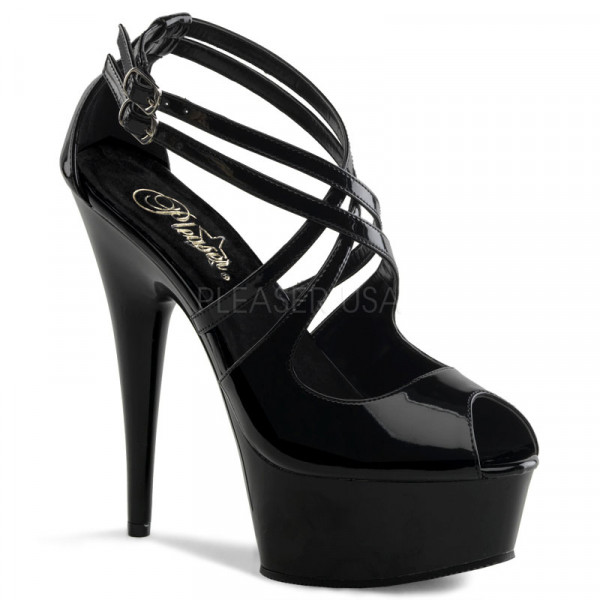 DELIGHT-612 - 6" Heel, 1 3/4" PF Sandal — image 5 of 8