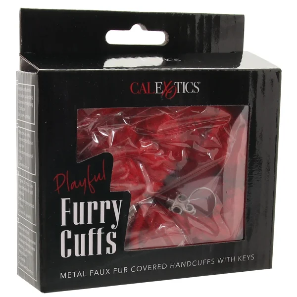 Playful Furry Cuffs with Keys