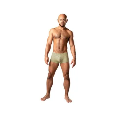 Men s Clothing Male Power Cabana Banana Mini Short Yellow grey M