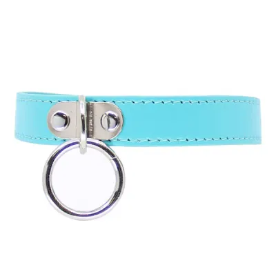 Love In Leather Faux Leather Adjustable Collar