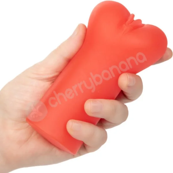 Cheap Thrills The She-Devil Red PureSkin Suction Masturbator