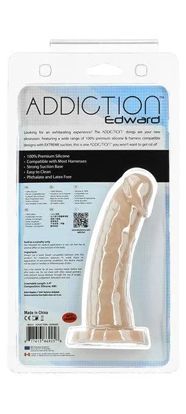 Addiction Edward 6in Curved Dong