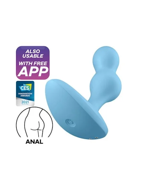 Satisfyer Deep Diver  - Light Blue - 4.4 Inch
