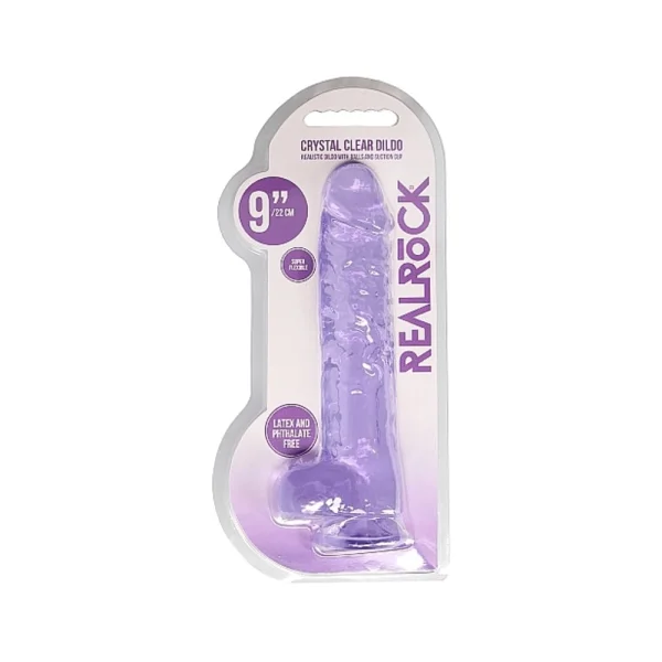 Realrock Realistic Dildo With Balls 9 inches — image 6 of 11