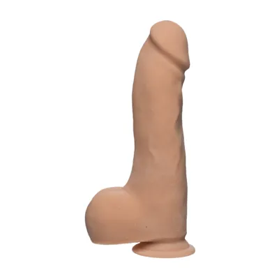The D Master D Dildo With Balls Flesh 10 5 Inch