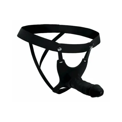 Size Matters Hollow Silicone Dildo Strap on 6 Inch