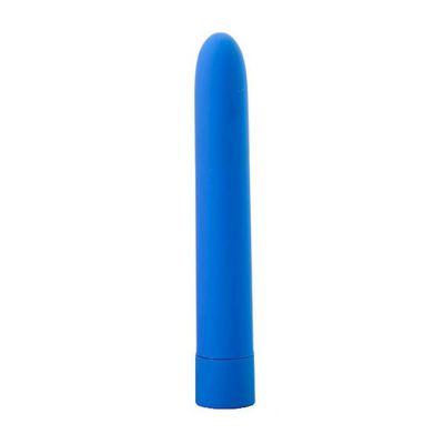 Amore 10 Function Silicone Vibrator Blue 7 Inch