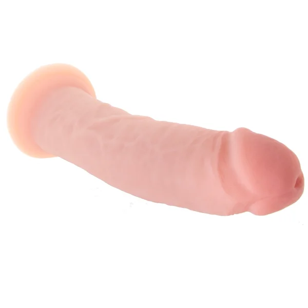Dr. Skin Dr. Shepherd 8" Realistic Posable Silicone Dildo With Suction Cup By Blush - Vanilla
