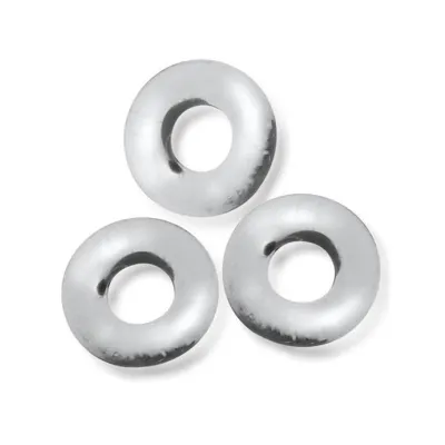 Fat Willy 3 pack Jumbo Cockrings Clear