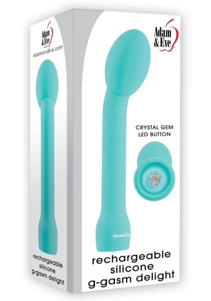 Adam and Eve's Rechargeable Silicone G-Gasm Delight