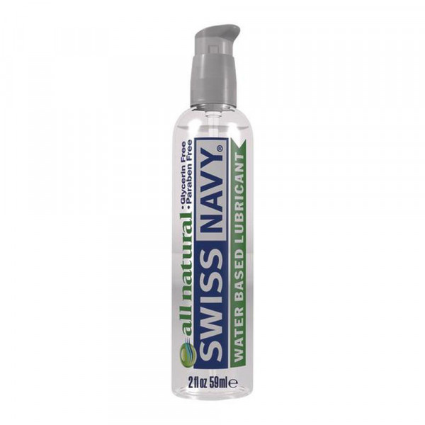 Swiss Navy All Natural Water Based Lubricant - 2oz