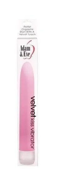 Adam and Eve Velvet Kiss Vibrator - Pink