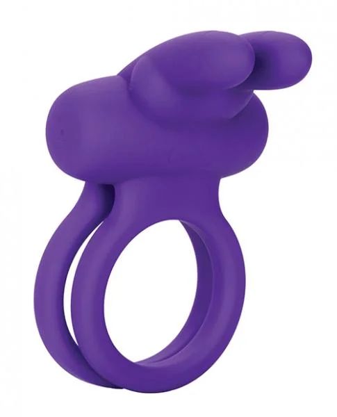 Rockin Rabbit Enhancer Vibrating Cock Ring Purple — image 5 of 8