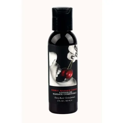 Edible Massage Lotion Cherry 2 Fl Oz