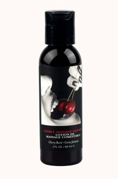 Edible Massage Lotion - Cherry - 2 Fl. Oz.