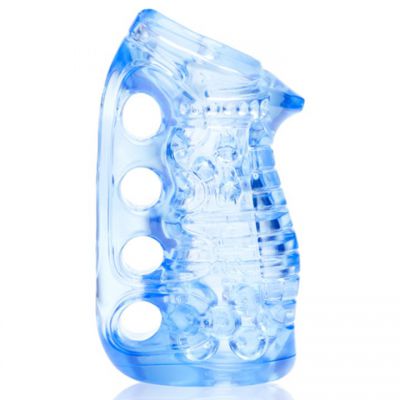 Fleshlight FleshSkins Blue Ice Easy Grip Masturbator 5 35 Inch