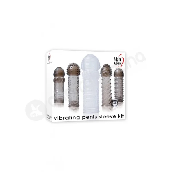 Adam & Eve Vibrating Penis Sleeve Kit
