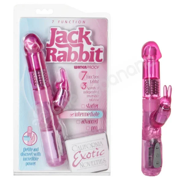 Pink 7 Function Jack Rabbit Vibrator