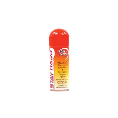 Body action stayhard lubricant 2 3 oz