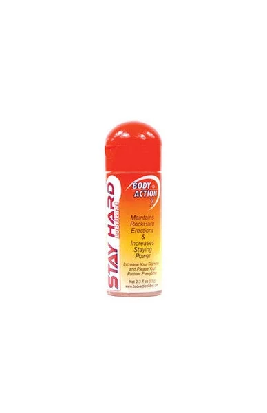 Body action stayhard lubricant - 2.3 oz