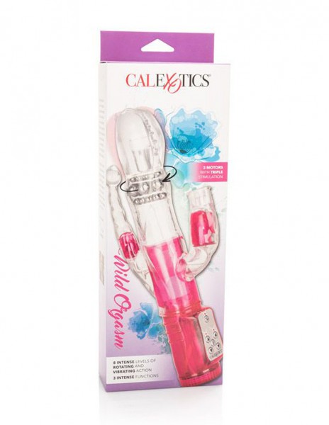 CalExotics Wild Orgasm French Kiss Triple Stimulating Vibrator