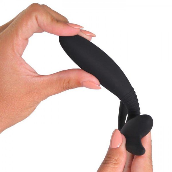 Silicone prostate stimulator