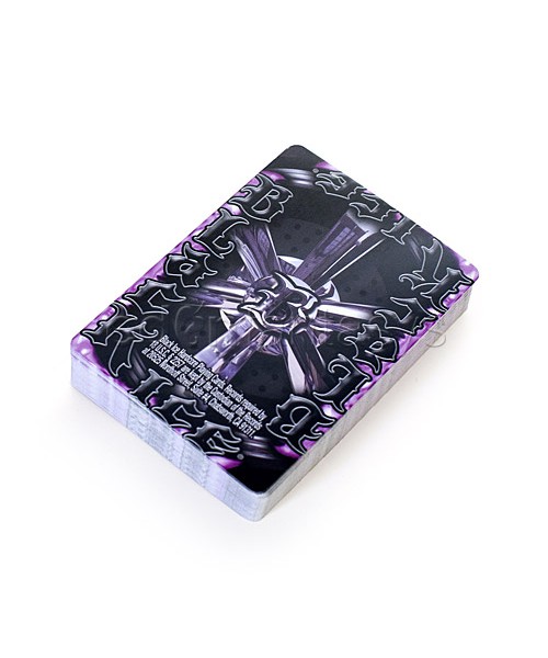 Black ice hardcore playing cards