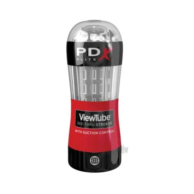 PDX Elite Viewtube Stroker Clear