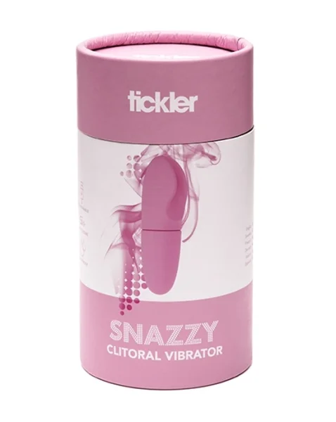 Tickler Vibes Snazzy Smooth Operator Clitoral Vibrator - Pink
