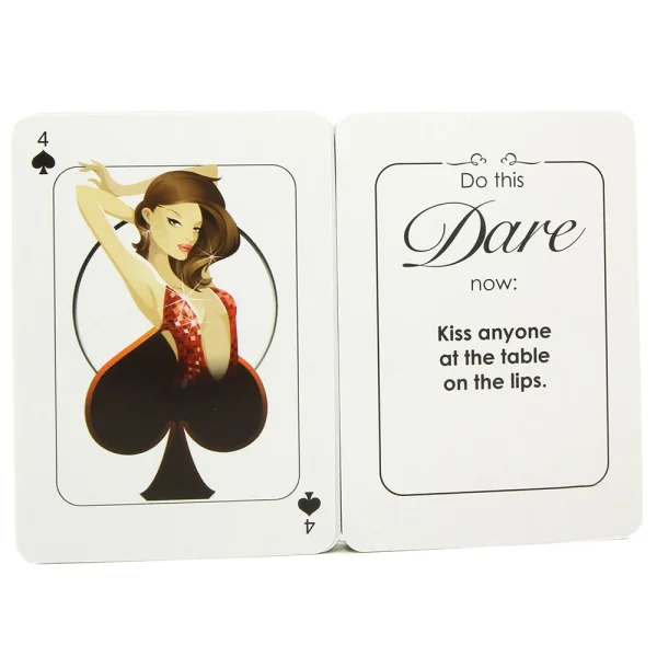 Intimate dares game