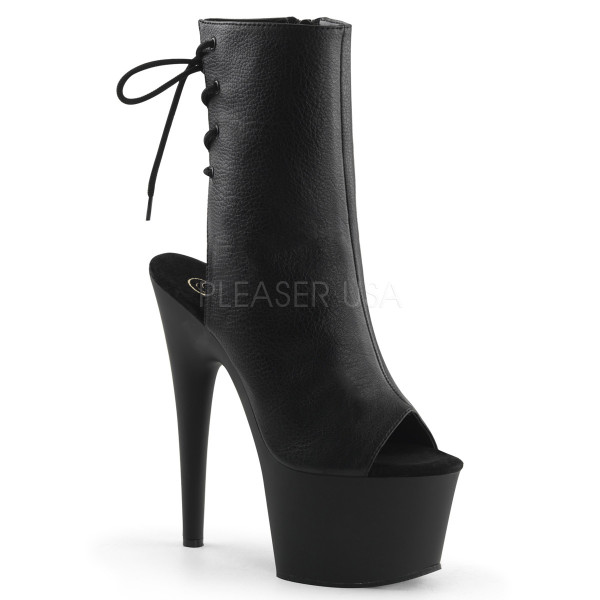 7 inches Heel, 2 3/4 inches PF Open Toe/Back Ankle Boot — image 13 of 20