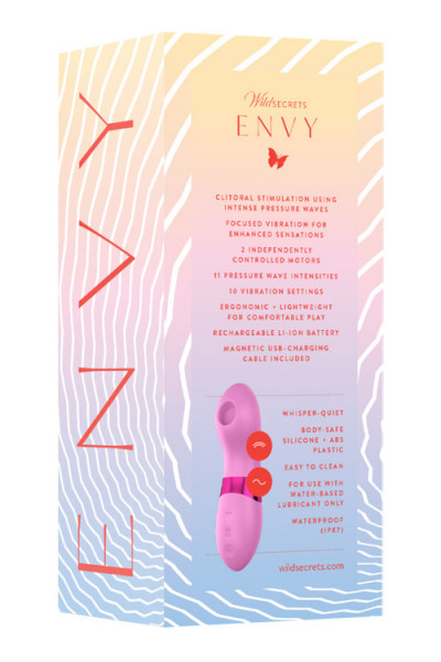 Wild Secrets Envy Air Pulse Stimulation & Vibration