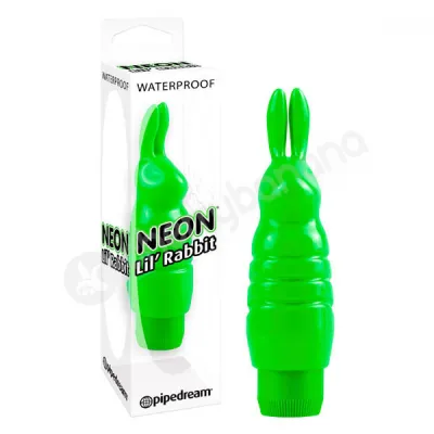 Neon Luv Touch Green Lil Rabbit Vibrator