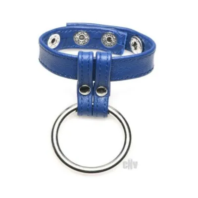 Strict Cock Gear Leather steel Cockring