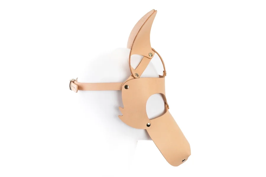 Basel Leather Puppy Play Fetish Mask by Liberator Leather