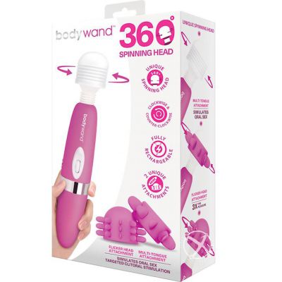Bodywand 360 Degree Spinning Head Rechargeable Massager
