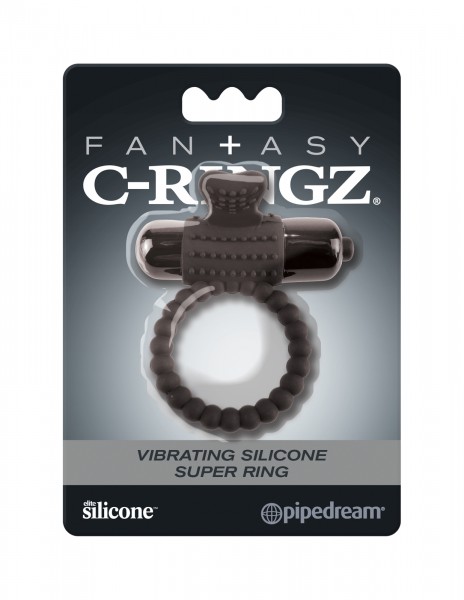 Super Silicone Vibrating Cock Ring