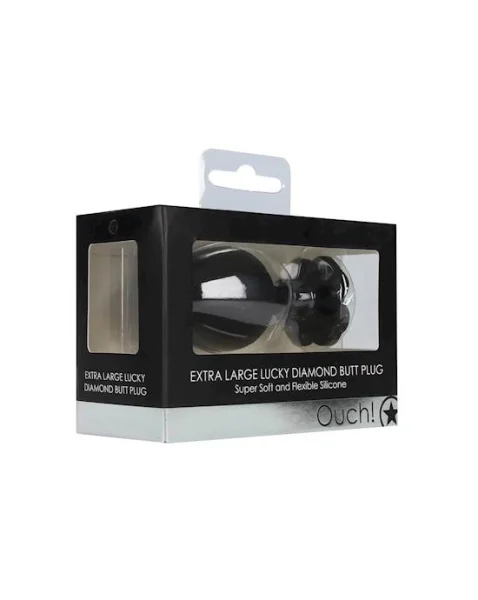 Lucky Diamond Butt Plug - 3.8 Inch