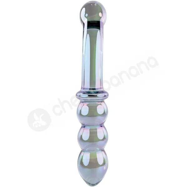 Gender X Lustrous Galaxy Double Ended Glass Wand