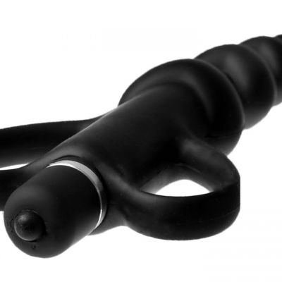 Teasing Tapered Vibrating Anal Beads