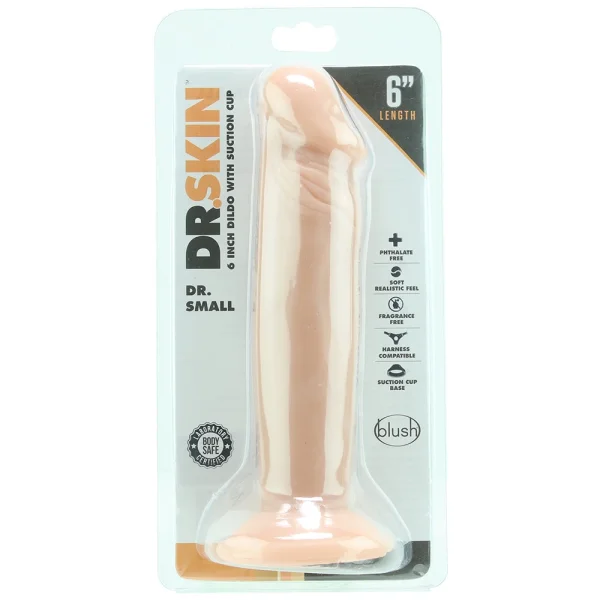 Dr. Skin - Dr. Small - 6 Inch Dildo - Vanilla