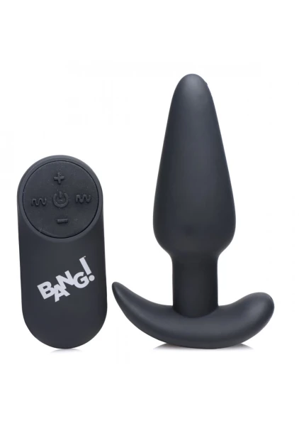 Remote Control 21X Vibrating Silicone Butt Plug — image 13 of 24