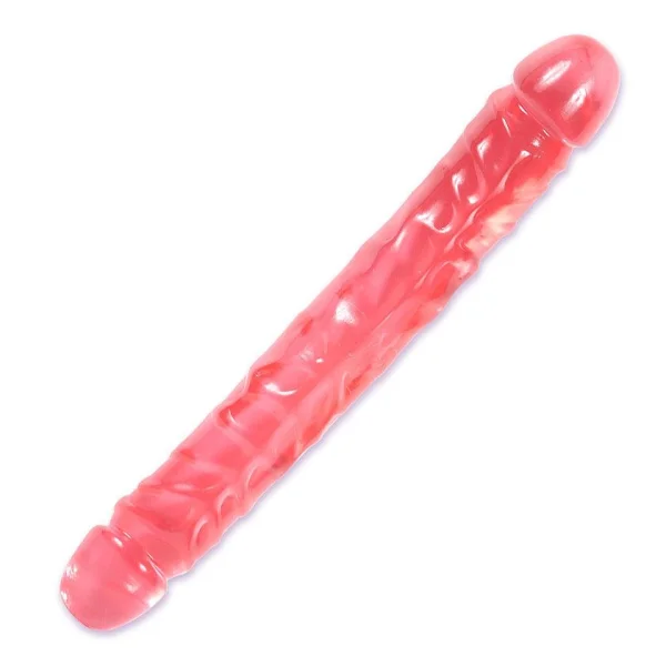 Double Dong 12 Inch Pink Jelly — image 4 of 4