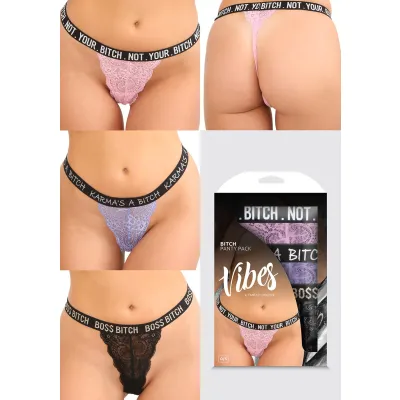 Bitch Panty 3 Pack