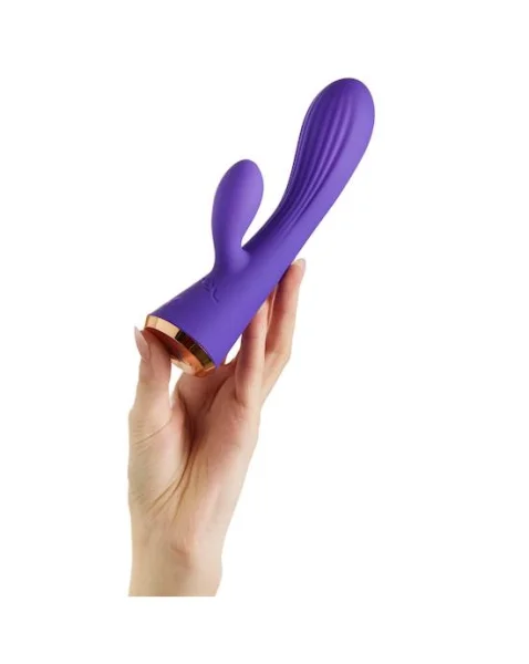 Share Satisfaction Aika Rabbit Vibrator  - Purple